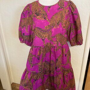 Farm Rio Leopards Dress